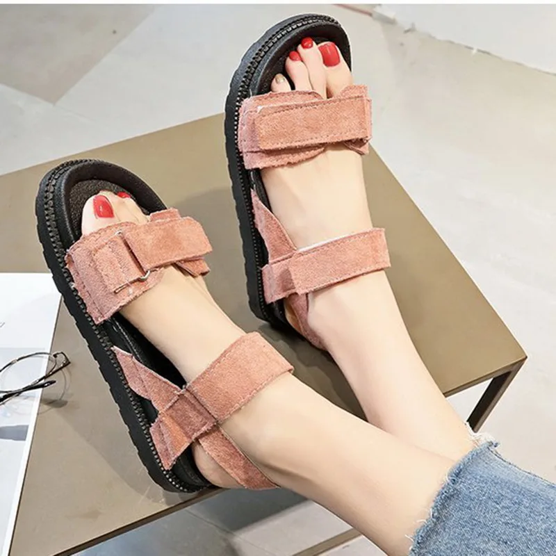 

MoneRffi 2019 Sweet Bow Summer Women Sandals Flat Shoes Open Toe Sandalias Roman Woman Casual Shoes Ladies Flip Flops Footwear