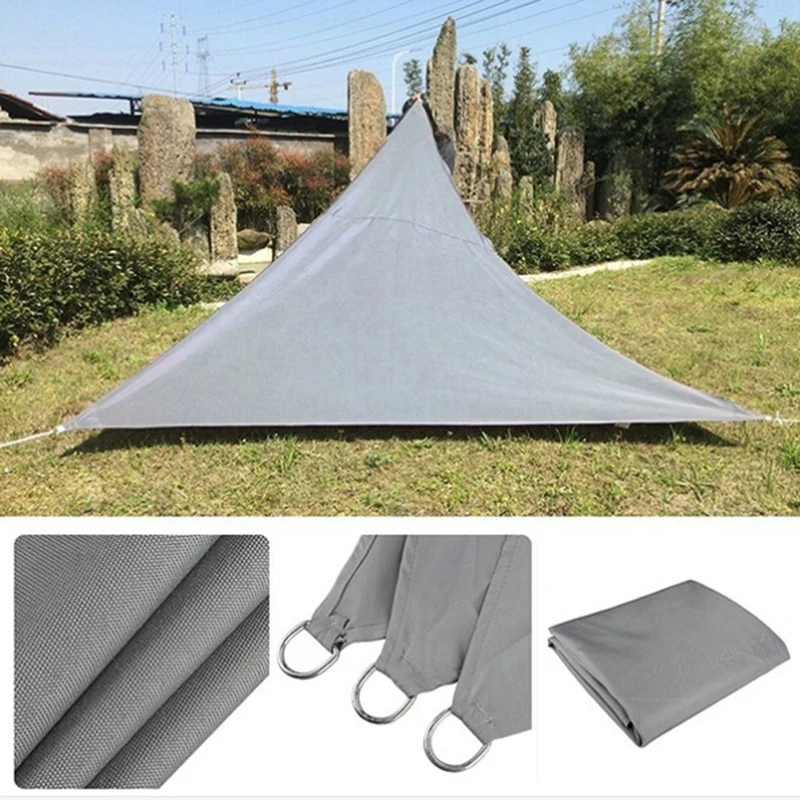 

Outdoor Sun Shelter Tarp Waterproof Tent Shade Ultralight UV Garden Awning Canopy Sunshade Camping Hammock 2 Sizes