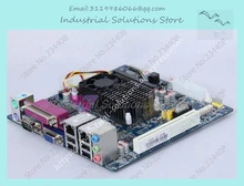 D525p 2 * сетевой карты 6 * COM ITX мини-компьютер материнская плата HTPC Поддержка WI-FI 4 * USB Интерфейс Новый доска 100% тестирование совершенной качественно