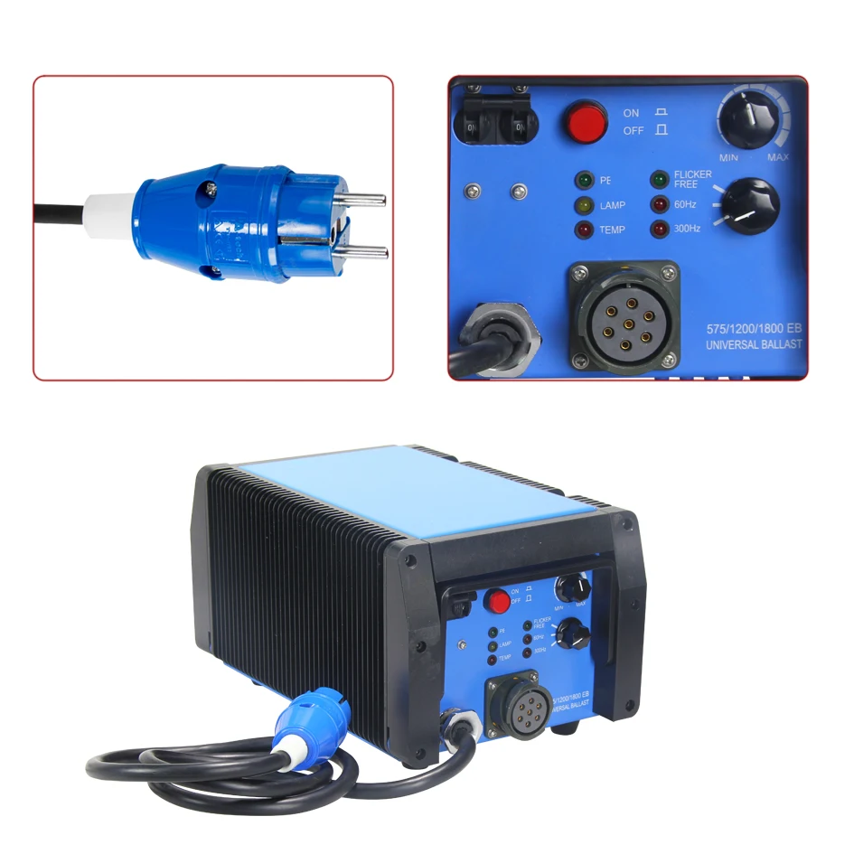 ALUMOTECH As Arri HMI M18 Par Light + 1800 Вт и 1200 электронный балласт без мерцания 7 м кабель Pro для