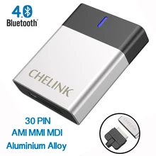 CHELINK 30 pin handsfree aux bluetooth автомобильный комплект AMI/MDI/MMI аудио интерфейс адаптер для Audi Alpine стерео