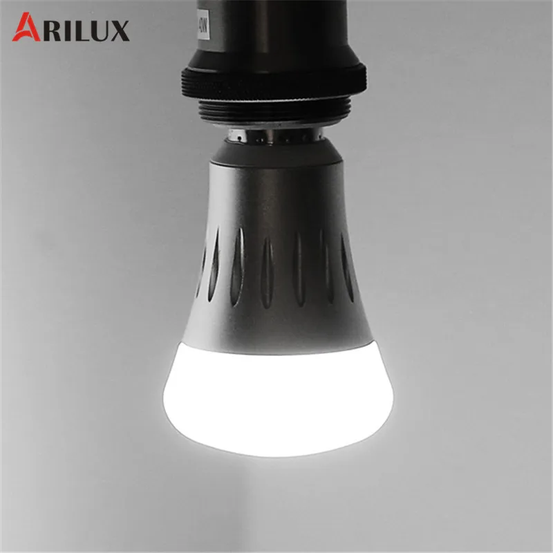 ARILUX атмосфера ночник AC85-265V 22 светодиодный s E27 7 Вт RGB+ белый затемнения Smart WI-FI Светодиодный лампочки лампа Освещение в помещении