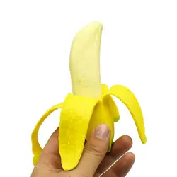 1 шт. новый реалистичный пилинг банан Squeeze игрушки для детей и взрослых шутки розыгрыши Моделирование банан мягкие забавная игрушка подарок