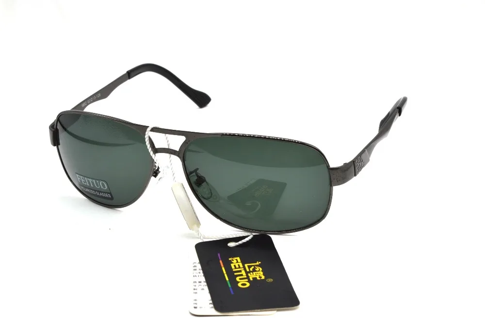 

=CLARA VIDA=Double Bridge Wavy Temples Custom Made Nearsighted Minus Prescription Myopia Polarized Sunglasses Mens -1 To -6