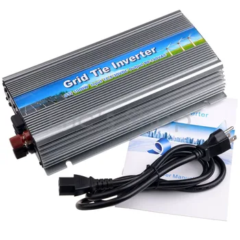 

MPPT 1000W Grid Tie Inverter DC10.5-30V to AC110V for 18V/36cells Solar Panel Pure Sine Wave Inverter with MPPT Function