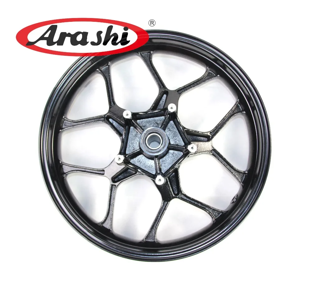 Передний обод колеса Arashi YZF R1 2015 2017 для YAMAHA 2016 глянцевый черный 15 16 17 колесный