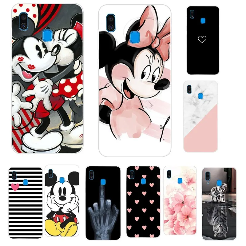 

Soft For Samsung Galaxy A30 Case Silicone TPU Cover Phone Case For Samsung A30 A305F A305 A 30 SM-A305F A50 Case Cartoon Cat