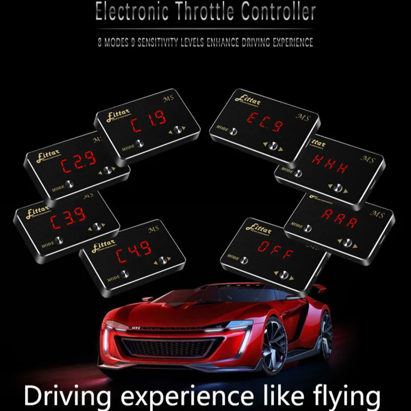  Car Electronic Throttle Controller Auto Gas Pedal Commander Pedal Booster Car Styling For HONDA STR