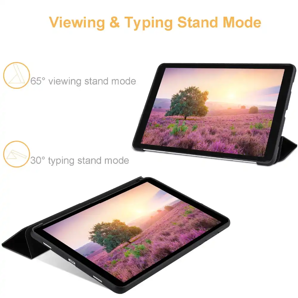 Мягкий чехол для Samsung Galaxy Tab S5E 2019 тонкий кожаный 10 5 с магнитной складкой и