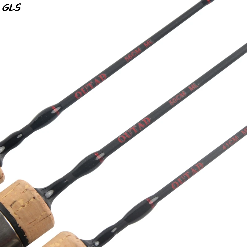 New Fishing Rod ML Power 41cm/50cm/56cm Portable Ice fishing Rods