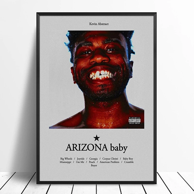 

Kevin Abstract - Arizona Baby Album Pop Music cover Music Star Poster Canvas Prints Wall Art For Living Room Home Decor