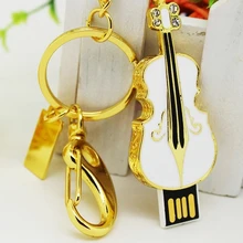 Кристалл скрипка подарок ювелирные изделия Usb Flash Drive 32 ГБ 128 ГБ 16 ГБ 64 ГБ накопитель 256 ГБ флешки флэш-карты памяти USB 512 ГБ 2,0