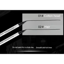 Черная жидкая подводка для глаз долговечная Водонепроницаемая подводка для глаз карандаш ручка макияж косметические инструменты SSwell