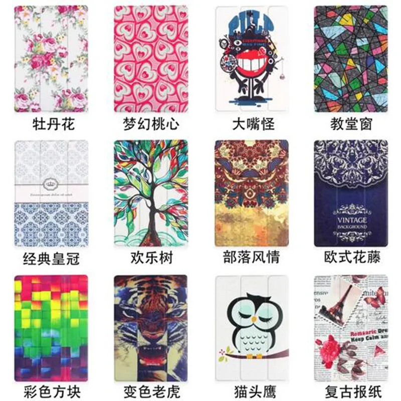 

New Arrival Painting Pattern PU Leather Case Cover Colored Drawing For Lenovo Tab 2 A10 A10-30 A10-30F X30F 10.1" Tablet