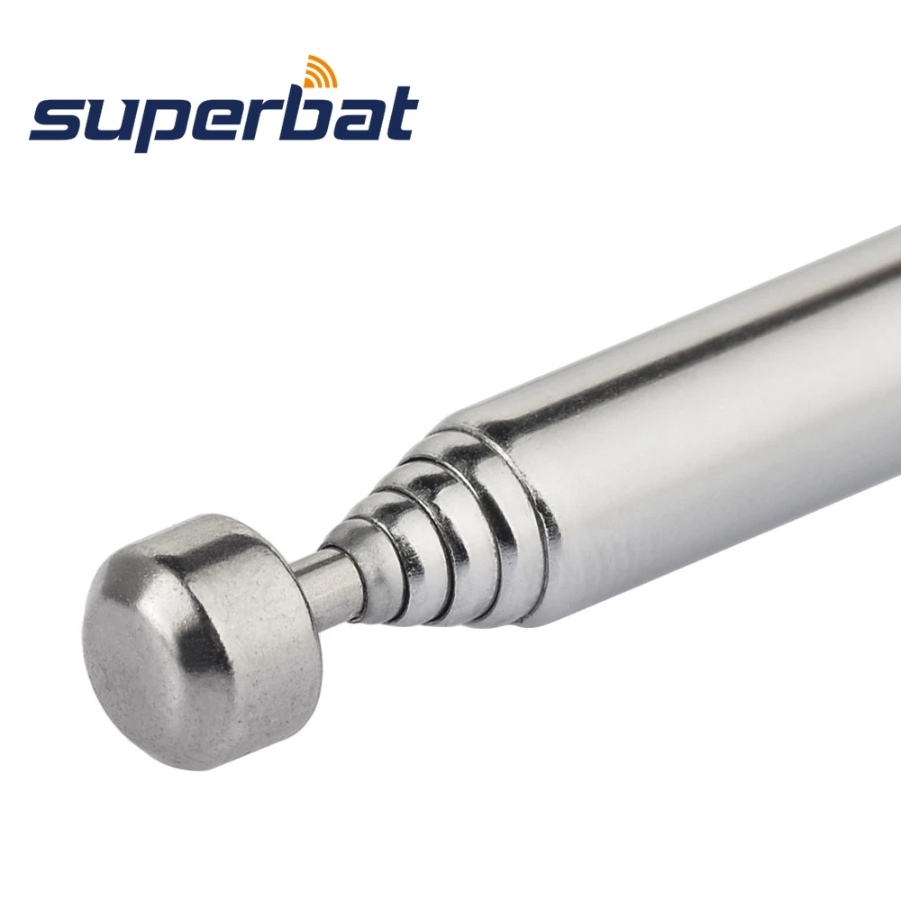 Superbat UNBAL F Тип штекер разъем DAB + FM AM ТВ антенна 6 секционная телескопическая для