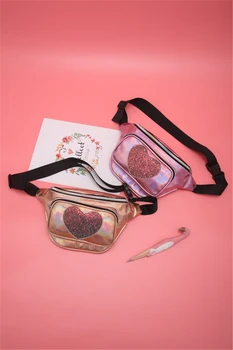 

Fashion Women Fanny Pack Festival Outdoor Travel Bags Crossbody Hip Bag Sexy Laser Waist Pack 10 Style