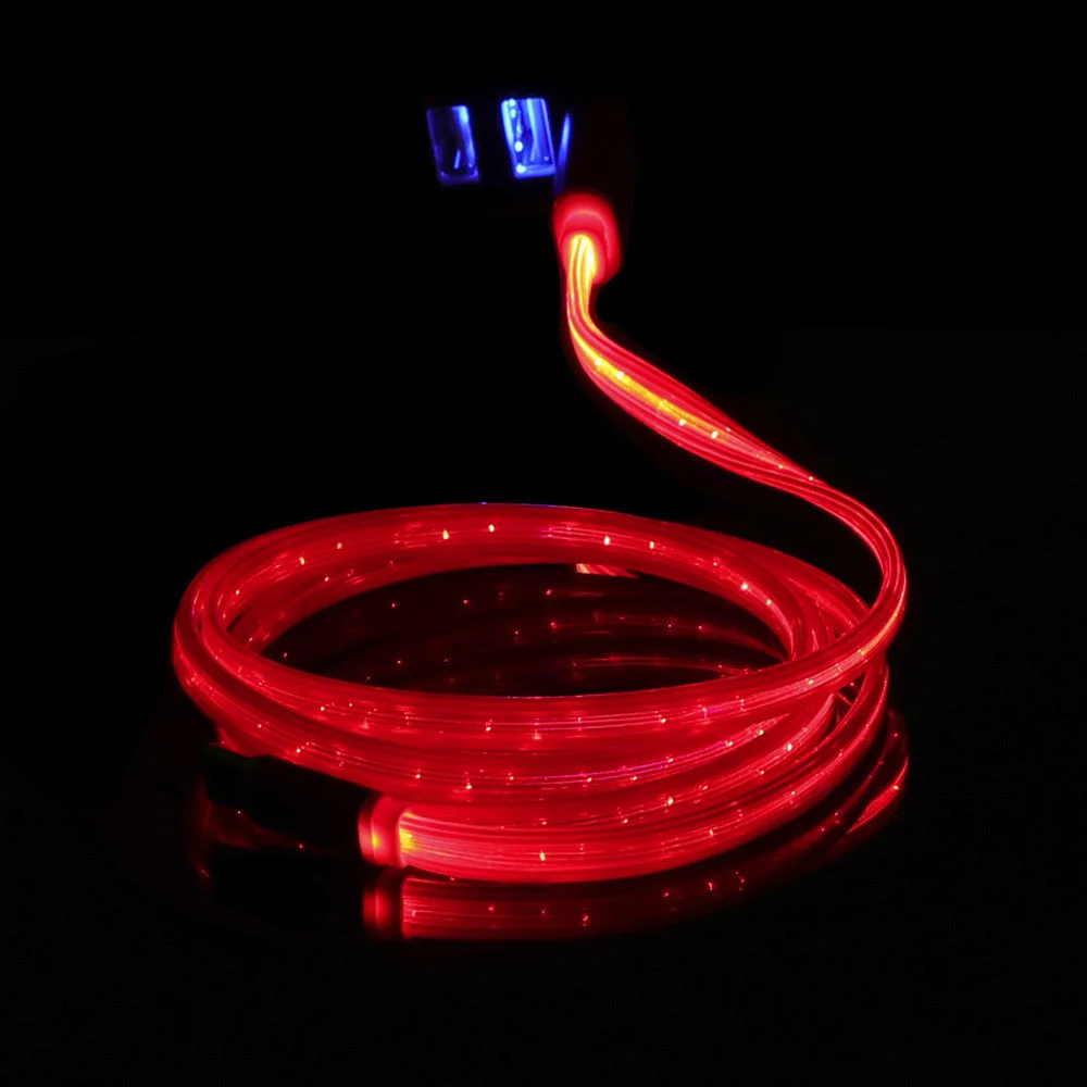 

LED Light Type-c Type C Cable Strong USB Charger Cable Tough Data Cable For Samsung Galaxy S9 usb cable