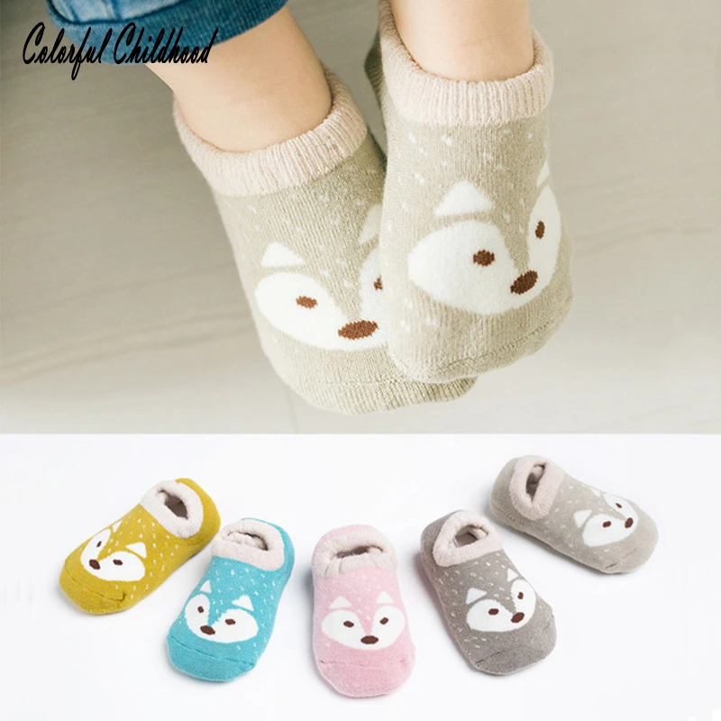 Baby Floor Socks 2018 New Spring Autumn Children cotton Socks Infant Newborn Baby Socks Fit 0 24
