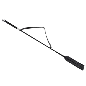 

Professional Riding Crop Non-slip Handle Durable Horse Riding Equipment for Equestrian Training Black