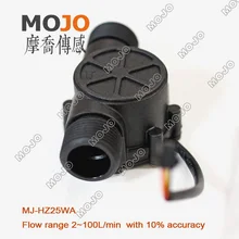 MJ-HZ25WA 10% точность G1'' дюймовый Датчик потока воды Холла