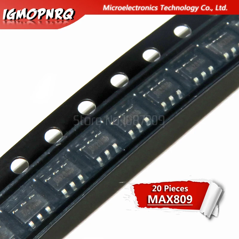 20 шт. MAX809SEUR MAX809S ADAA MAX809 схемы управления 3 контактный MPU| |