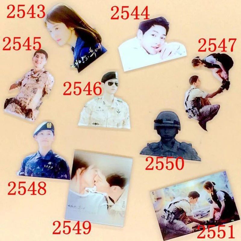 1PC Acrylic Brooches Cartoon Descendants of the Sun Backpack Student Clothes Pins Bag Decor Brooch Badge | Украшения и аксессуары