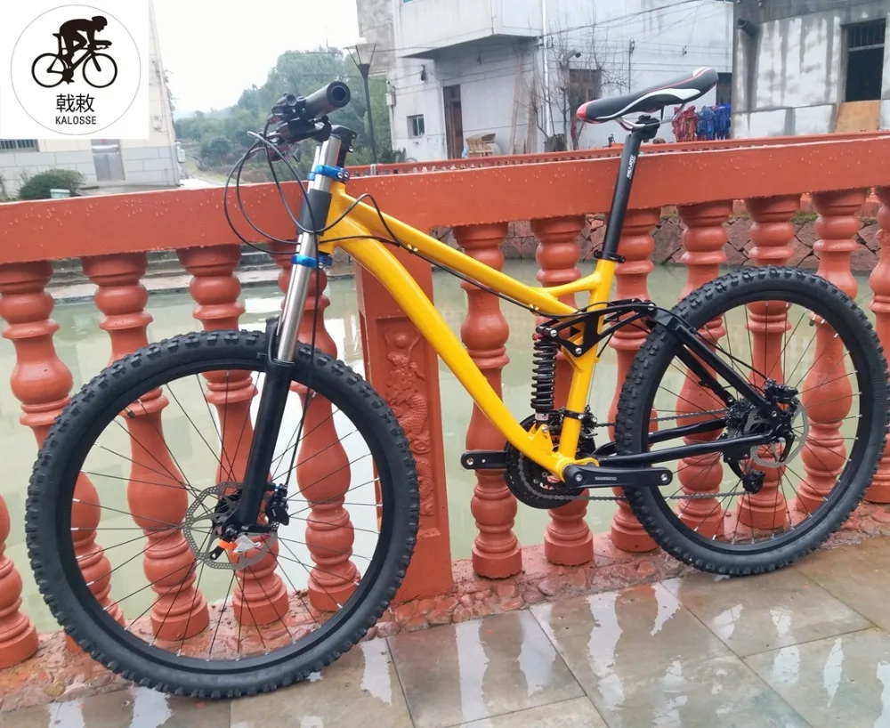 Discount Kalosse Soft-tail frame 26*17inch mountain bicycle Hydraulic brakes new cycling bicicleta mountain bike 24 speed 2 Discount Kalosse Soft-tail frame 26*17inch mountain bicycle Hydraulic brakes new cycling bicicleta mountain bike 24 speed 2