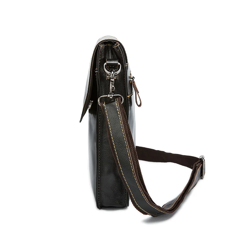 QIAOBAO брендовая мужская деловая сумка из натуральной кожи мужские сумки на плечо высококачественные мужские сумки для мужчин