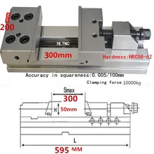 8 дюймов GT200* 300 специальные тиски для GT853 прецизионный комбинированный плоский челюстный фрезерный станок для обрабатывающего центра с ЧПУ