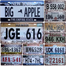 JGE-616 слово автомобиль металлический номерной знак винтажный домашний декор жестяная вывеска Бар Паб декоративный металлический знак для гаража металлическая живопись табличка