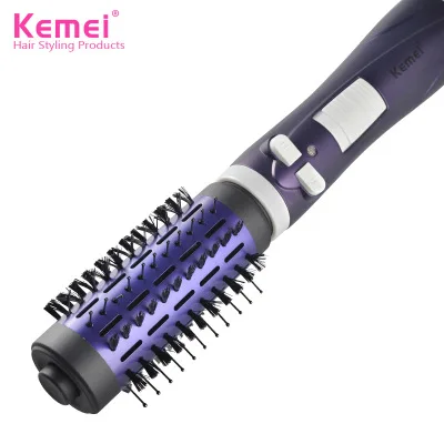 Kemei Negative Ion Electrical Hair Blow Hair Curler Comb Electric Salon Styling Tools Curly Hairbrush Roller