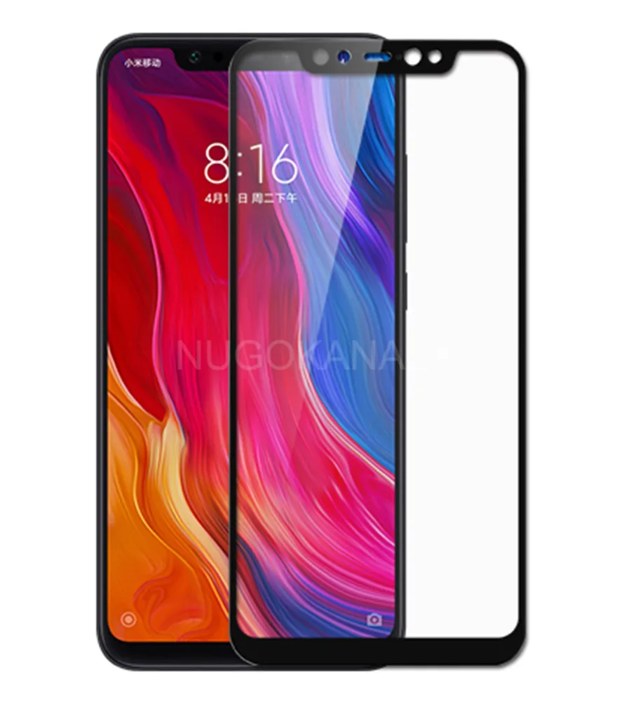 20D полное покрытие Клей закаленное стекло протектор экрана для Xiao mi Red mi K20 Note 7 Pro 7A mi 9T 9 8 SE Lite защитная пленка