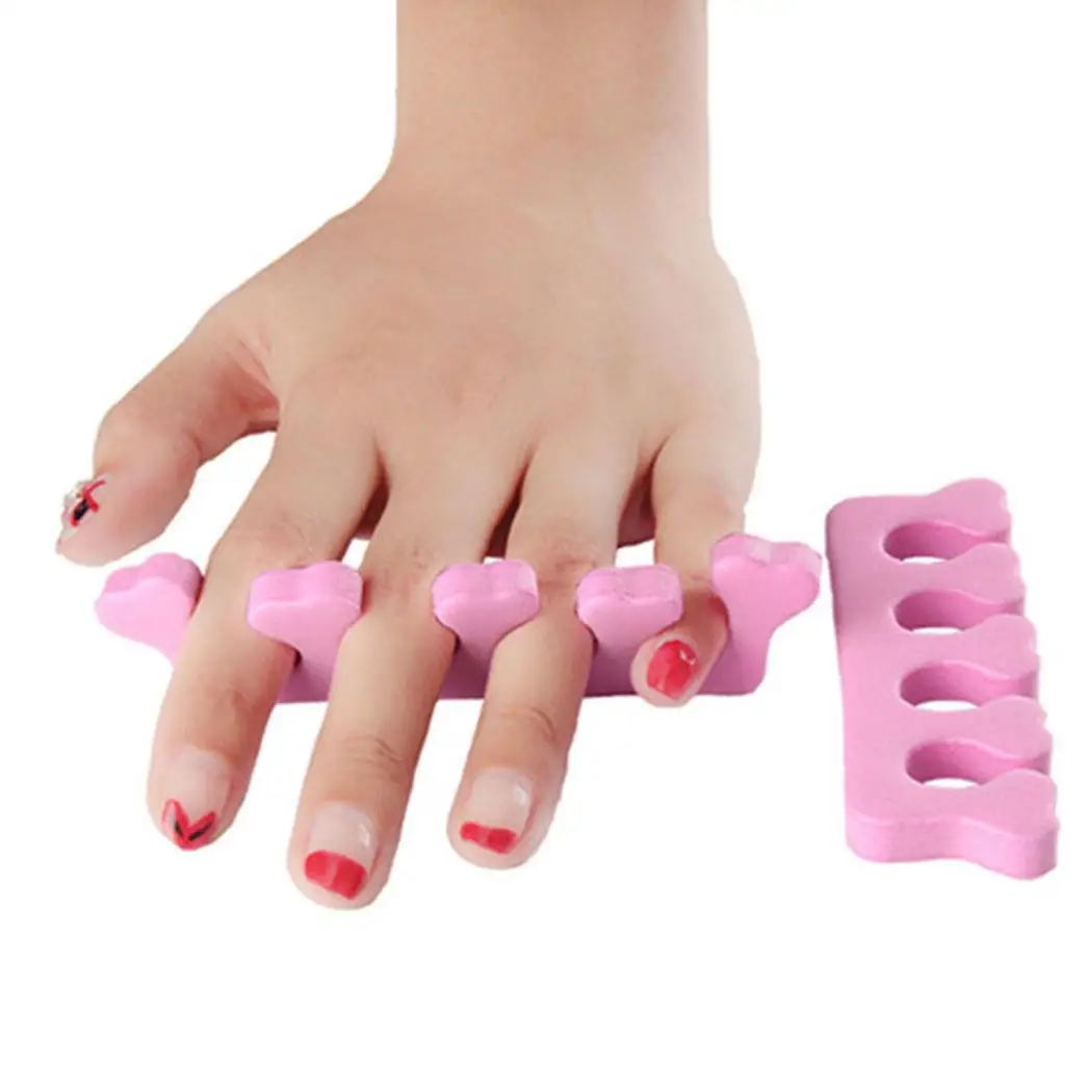 

Foot Nail Polish Foam Toe Separator Random Art Tool Separating