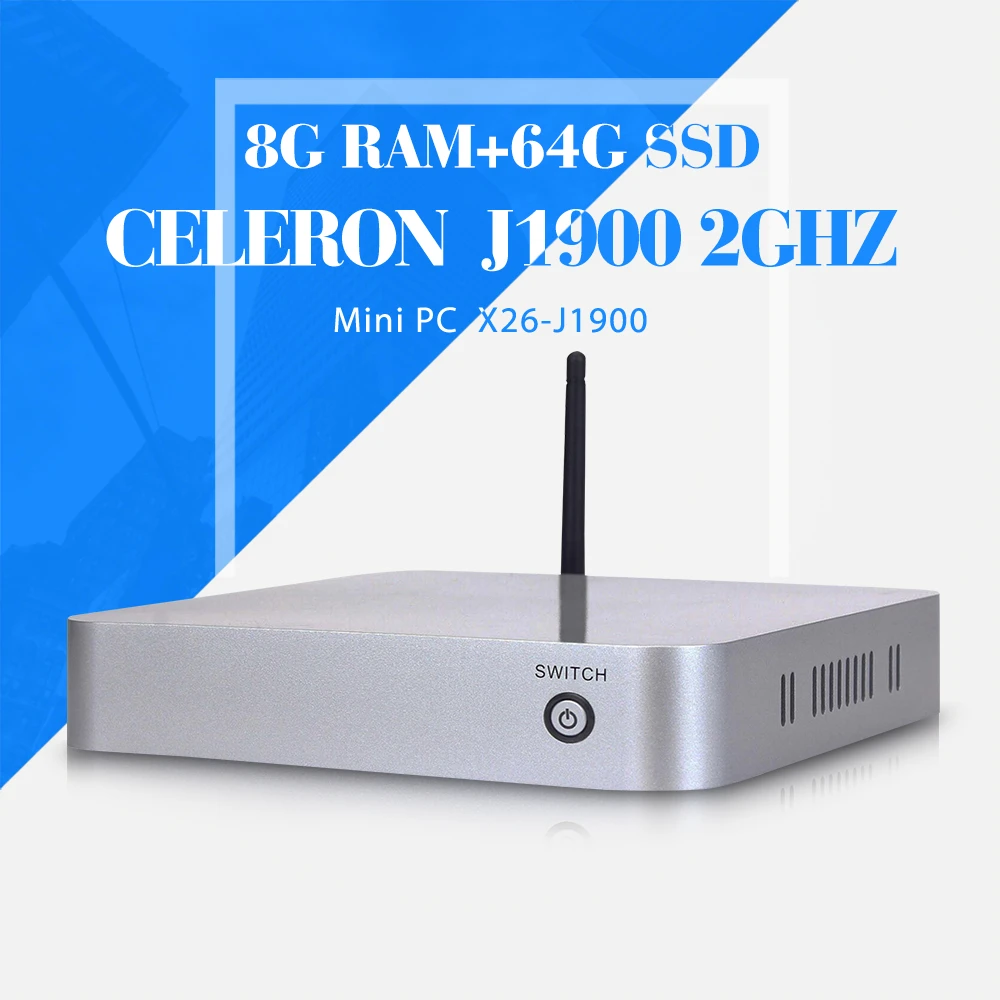 Lowest Price celeron J1900 8g ram+64g ssd+wifi cheap industrial computer with fan latest mini computer industrial Panel PC Lowest Price celeron J1900 8g ram+64g ssd+wifi cheap industrial computer with fan latest mini computer industrial Panel PC