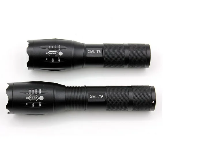 Портативный светодиодный светильник фонарь масштабируемый фонарик 8000LM E17 CREE XM L T6
