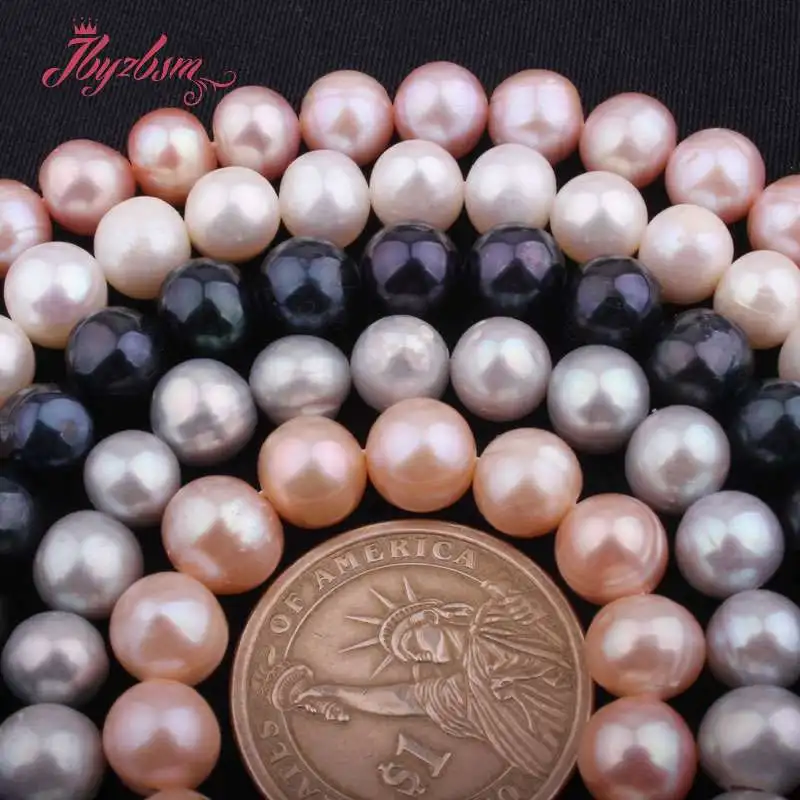 7,5-9 мм натуральный близорукий пресноводный жемчуг камень свободные бусины для женщин DIY ожерелье браслет серьги ювелирных изделий 14,5"