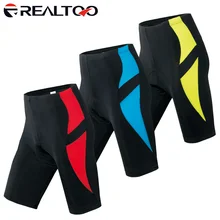 

REALTOO Men's Bicycle Shorts 3D GEL Padded MTB Shorts Mountain Bike Shorts Breathable Tricolor Optional