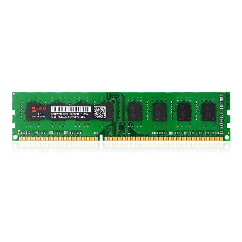 

Desktop Memory DDR3 4GB 1600MHz PC3L 240Pin 1.35V no ECC RAM