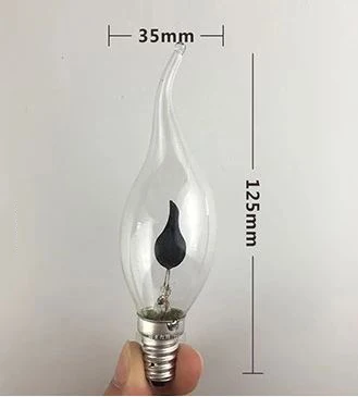 5 шт. Edison E14 светильник с пламенем, светодиодный энергосберегающий светильник, источник 220 В, декоративный светильник с пламенем, s лампы - Испускаемый цвет: Flame