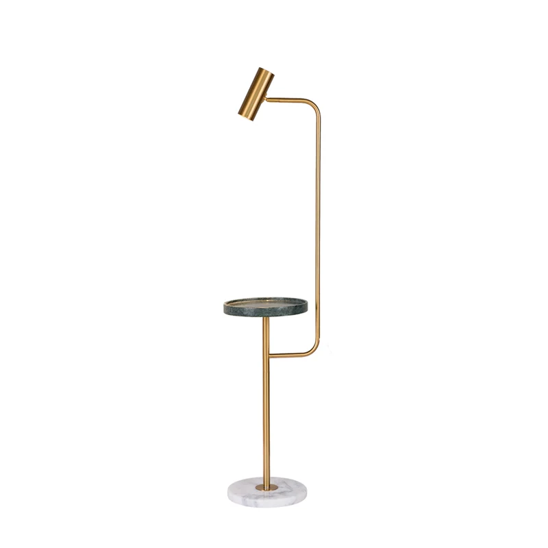 

Nordic floor lamp marble coffee table designer creative living room study bedroom vertical floor lamp lampadaire de salon