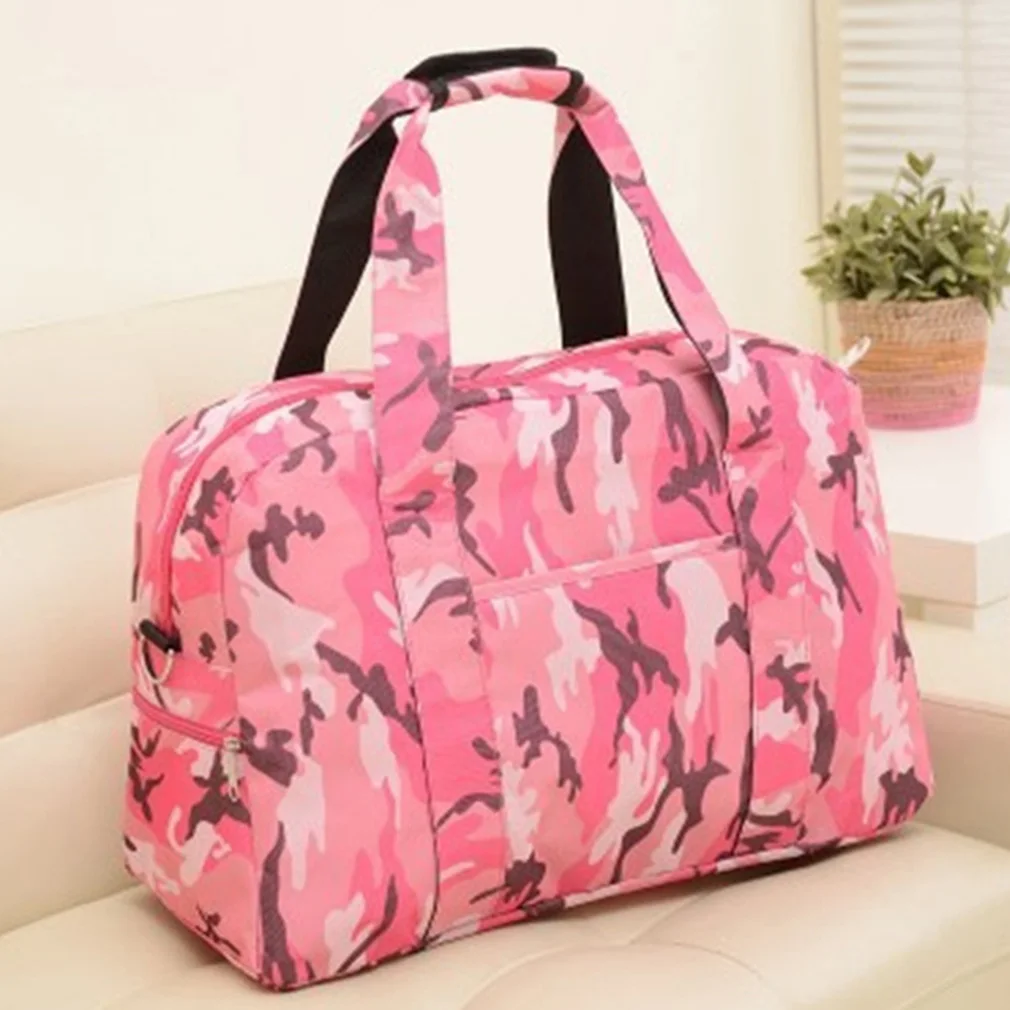 

Women Fashion Short-distance Travel Luggage Bag Outdoor Female Handbag Large-capacity Camouflage Oxford Weekend Package