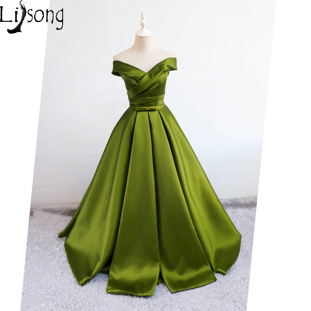 Elegant Navy Blue Women Evening Dresses Long Off Shoulder Formal Maxi Gowns Womens Party Vintage Simple Dress Vestidos Novia