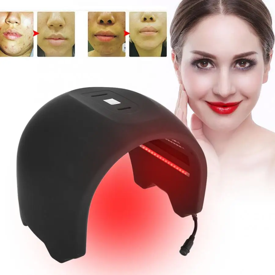 Perfect 4-Color Face LED Light Therapy Beauty Instrument Acne Removal Skin Rejuvenation Device Skin Rejuvenation Machine 5 Perfect 4-Color Face LED Light Therapy Beauty Instrument Acne Removal Skin Rejuvenation Device Skin Rejuvenation Machine 5