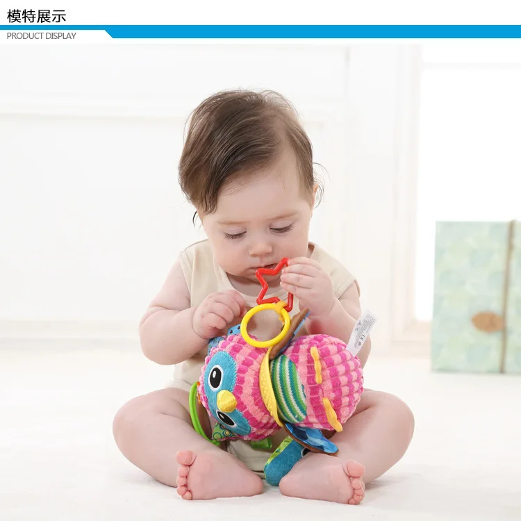 1 шт. Sozzy мульти детские игрушки погремушки мобильные мягкие хлопковые коляска для новорожденного коляска автомобиль кровать погремушки
