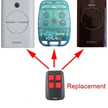 100 шт FAAC XT2/XT4/TE4433H/787452/433LC замена двери гаража дистанционное управление прокатки код 433 МГц DHL