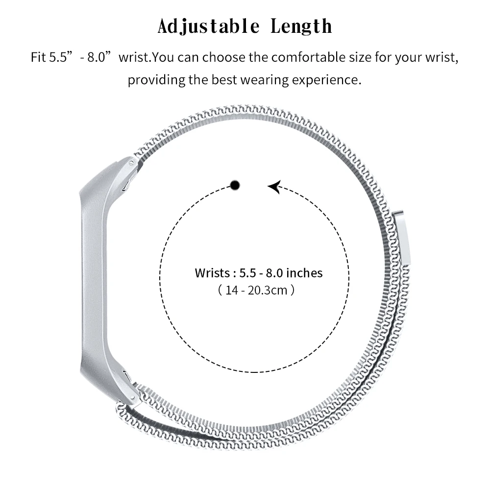 Smart Watch Band Wrist Band Strap Fit e Watchband Adjustable Bracelet Sports Replacement for Samsung Galaxy Fit-e Smart Band