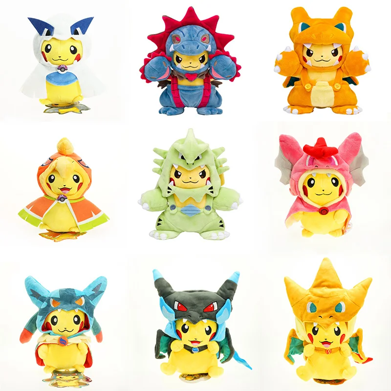 Аниме мультфильм XY Пикачу Косплей Монстр Hydreigon Maniac Tyranitar Charizard Suzy's Vulpix Ho Oh