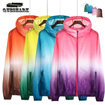 

Men Women Windproof Climbing Hiking Jacket Sun-Protective Windbreaker Running Cycling Windcoat Sports Fishing Skin Jackets