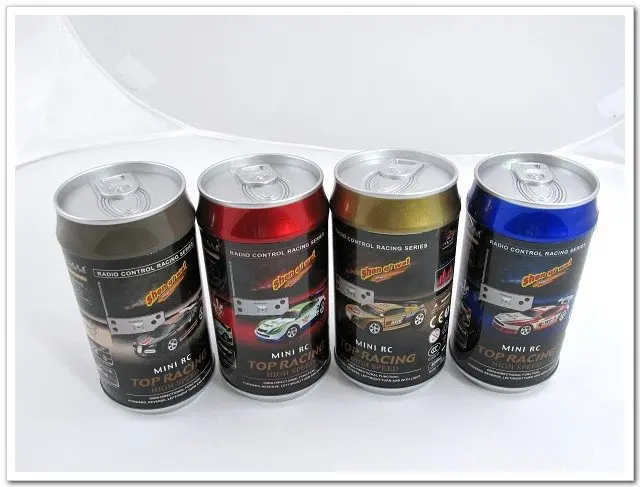

rc mirco mini radio control car Coke Can Racing New 4-direction Remote Controller Car 1:63