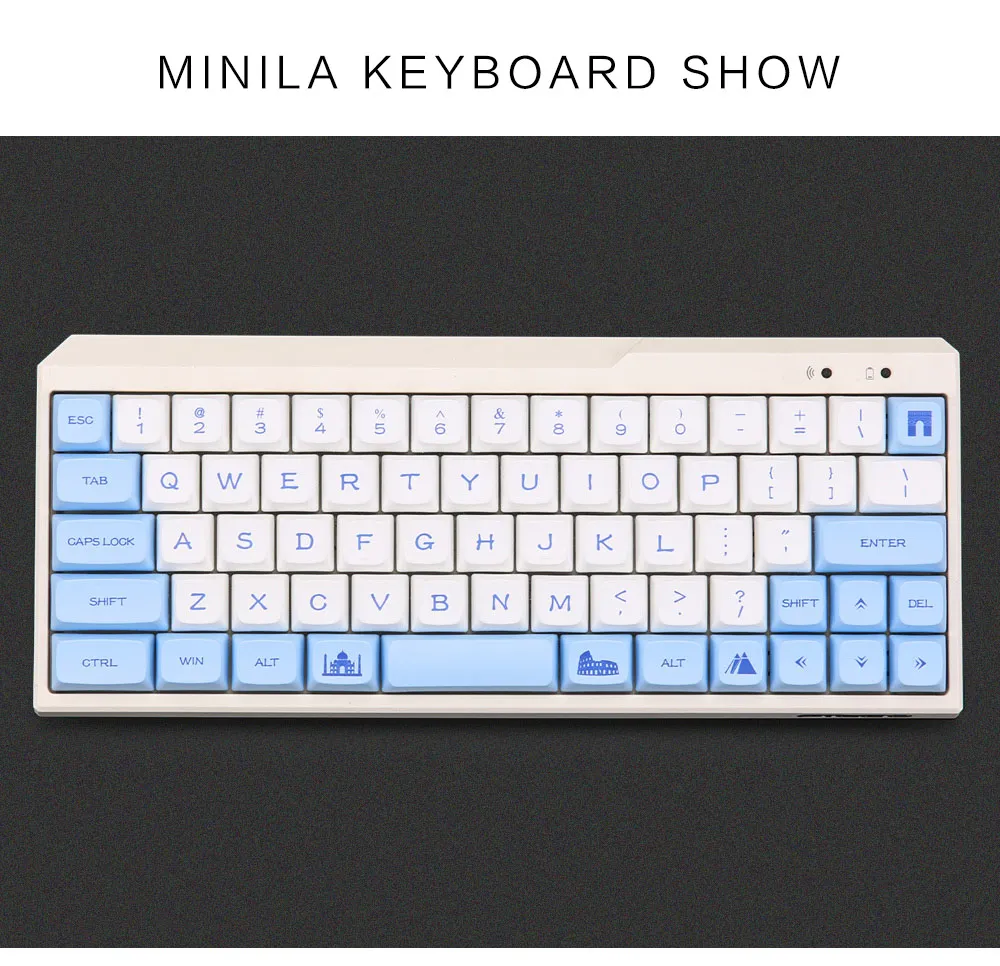 XDA World Tour keycaps PBT Материал краситель-suuкровать 161 ключей для вишни механическая клавиатура MX